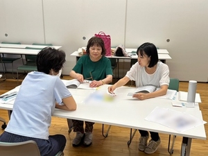 整理収納アドバイザー２級ワーク中の様子