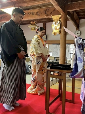 お寺での結婚式
