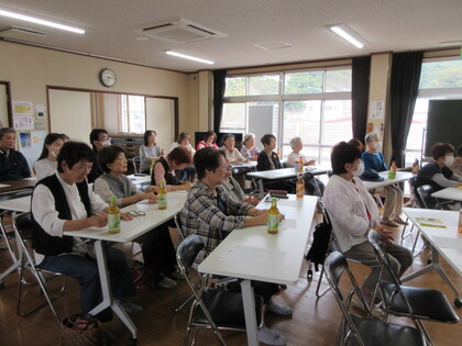 修立地区公民館 シニア向け片付け講座