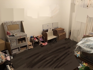 床の色を加工したもの