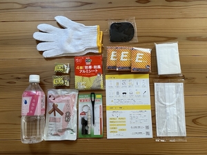 非常用車載セットの中身