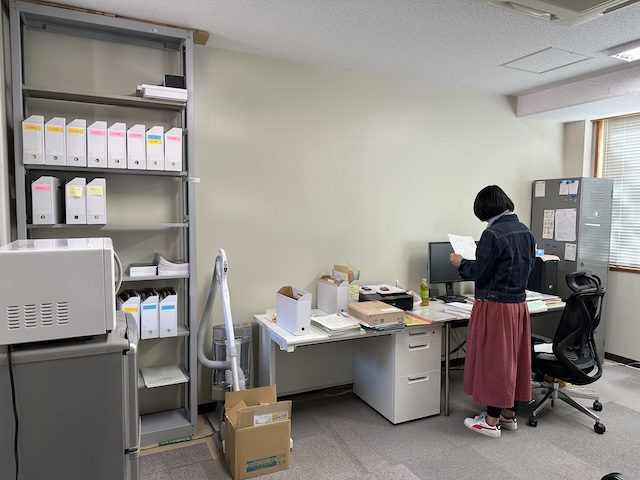 ファイリング作用中