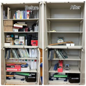 書庫ビフォアアフター